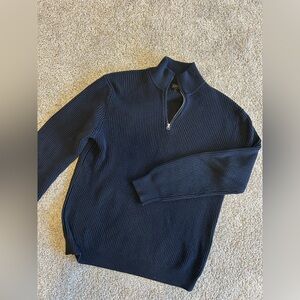 J. Crew Navy Blue Men's Sweater